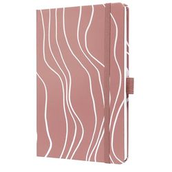 SIGEL J6351 Wochenkalender Jolie 2026, ca. A5, rosé: Agenda Jolie, Beauty, Rosy Meringue, Hardcover