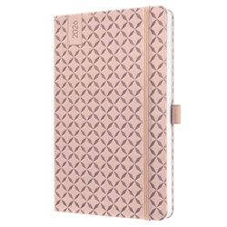 SIGEL J6131 Wochenkalender Jolie 2026, ca. A5, rosé: Agenda Jolie, Flair, Pearl Rose, Hardcover