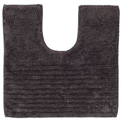 SEALSKIN Tappeto Bagno Contorno WC, Cotone, Antracite, 50 x 45 x 3 cm