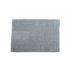 MSV Mata łazienkowa z mikrofibry Gąsienica 60x90cm Jasnoszary