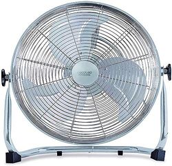 Cecotec ForceSilence 4000 Pro windmachine. 3 metalen vleugels van 45 cm, 3 snelheden, koperen motor, verstelbaar, zilveren afwerking, 100 W