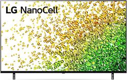 LG NanoCell 75NANO856PA Smart TV LED 4K Ultra HD 75” 2021 con Processore 4K α7 Gen4, Dolby Vision IQ, Wi-Fi, webOS 6.0, Google Assistant e Alexa Integrati, 2 HDMI 2.1, Telecomando Puntatore