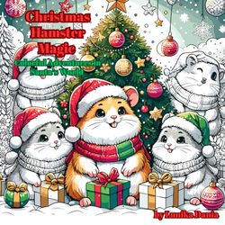 Christmas Hamster Magic:: Colorful Adventures in Santa’s World