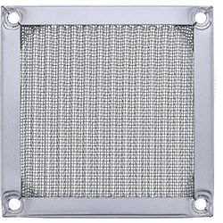 InLine 33378A Grille d'aération avec Filtre en Aluminium 80 x 80 mm