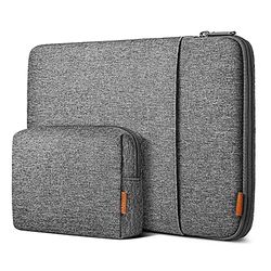 Inateck 360 ° protección Completa de 13 Pulgadas, Funda para portátil Compatible 13 MacBook Air 2020 – 2018, 13 MacBook Pro 2020 – 2016, Surface Pro X/7/6/5/4/3/, XPS13, 12.9 iPad Pro