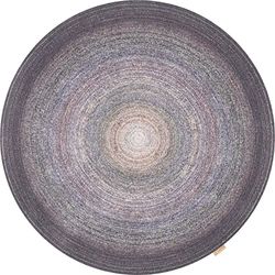 Agnella Diamond Aiko tapijt - tapijt 100% Nieuw-Zeelandse wol - geweven met Wilton-technologie - tapijt woonkamer modern vintage retro - 170 x 170 x 1,70 cm - heidekruid