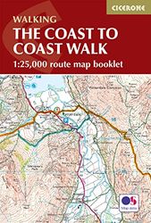 The Coast to Coast Walk Map Booklet (1:25,000 route map): 1:25,000 OS Route Map Booklet