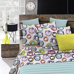 Italian Bed Linen lençol de cama de fantasia em microfibra estampada