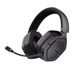 Trust GXT 1493 Ravox Wireless Gaming Headset Bluetooth + 2.4 GHz for PS5 PS4 Switch PC Mobile, 50mm Drivers, 70hr Battery, Low Latency Over Ear Wireless Headphones with Microphone, Black