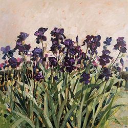 Anne-Marie Butlin Toile imprimée 60 x 60cm (Jardin de Mai)