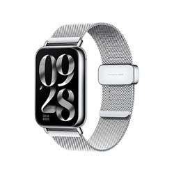Xiaomi Uniseks Volwassenen Milanees Quick Release Strap Silver Helm Zwart, M