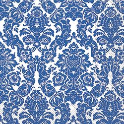 IHR Ideal Home Range Cocktail Napkins Disposable 3-Ply Paper Beverage Napkins, 5" x 5", Palais Admiral, 20-Count