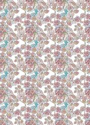Komar Disney fleece fototapet Cinderella Blossom | tapet, barnrum, babyrum, dekoration | Storlek 200 x 280 cm | DX4-007