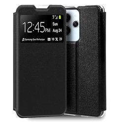 Cool Flip Cover for Xiaomi Redmi 12 Smooth Black