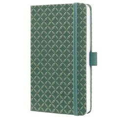 SIGEL JN140 Notizbuch Jolie, ca. A6, liniert, grün: Notebook Jolie, Flair, Natural Green, Hardcover