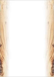 SIGEL DP680 - Papel de impresión de alta calidad, madera de roble, marrón, A4, 100 hojas, diseño a doble cara, 90 g/m², para menús, papel sostenible