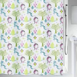Spirella Rideau de Douche Polyester Princess 180x200cm Multicolr