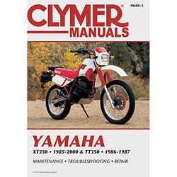 Yamaha XT350 & TT350 Motorcycle (1985-2000) Service Repair Manual (Paperback)