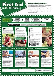 Daydream Education Póster de primeros auxilios en el lugar de trabajo