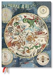 Paperblanks 12 Month Diaries 2021 Celestial Planisphere | Horizontal | Ultra (180 × 230 mm)