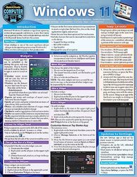 Microsoft Windows 11: Quickstudy Laminated Computer Reference