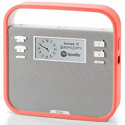 Invoxia - Altoparlante portatile smart con integrazione Alexa, colore: Rosso