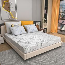 Mundialflex VitalizeH25_160x200x25, Mousse à mémoire de Forme, 160x200 cm pour lit Double