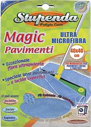 La Briantina 1 Panno Pavimenti, Poliestere, Azzurro, 40x50 cm