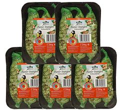 Dehner Natura Premium Nourriture pour Oiseaux Sauvages, bâtons de Nourriture avec graines de Tournesol, 5X 3 pièces (1050 g)