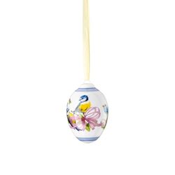 Hutschenreuther Uovo di porcellana L'uovo 2025 da appendere – Ovale – Ø 4,5 cm – h 6,8 cm, edizione da collezione Pasqua Porcellana Multicolore