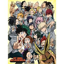 Pyramid International My Hero Academia - Lienzo grande (30 x 40 cm), diseño de Selfie