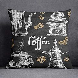 Bonamaison Funda de cojín, Cotton, Multicolor, 45X45