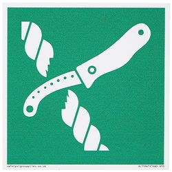 S10 S10 S10 S035 Couteau de survie 100 x 100 mm