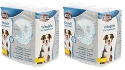 TRIXIE 12 Pañales Perros Ultra absorbentes, M-L, Perro (Paquete de 2)