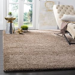 Safavieh Mcr4571d Milan Cormoran Collection Cormoran Zone Tapis, Polypropylène, Dark Beig, 6' x 9'