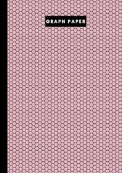 A4 graph paper - 106 pages - Black Beehive on Pink cover: Metric 5mm squared graph paper and high quality gloss cover by Elizabeth Banks