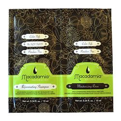 MACADAMIA - NATURAL OIL Duo REJUVENATING Shampoo/MOISTURIZING Rinse 10ML, Único, Estándar