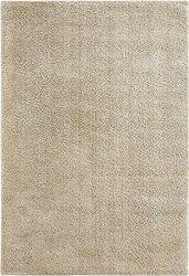 andiamo matta Chia högkvalitativ matta vardagsrum eller sovrum med 30 mm lugghöjd – enfärgad vardagsrumsmatta 60 x 110 cm beige