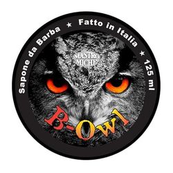 Mastro Miche sapone da barba B-Owl 125ml