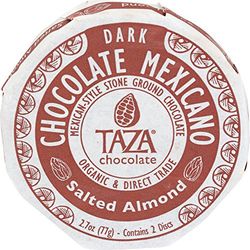 Taza Organic Salted Almond, 40% 77g