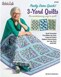Fabric Cafe PDQ 3-Yard Quilts Bk, Cotton, Brown