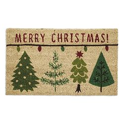 DII Outdoor Christmas Collection Zerbino decorativo per veranda, fibra di cocco cloruro di polivinile, 17x29