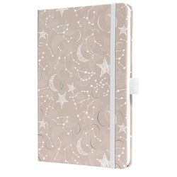 SIGEL J6349 Wochenkalender Jolie 2026, ca. A5, beige, weiß: Agenda Jolie, Beauty, Cosmic Fantasy Beige, Hardcover