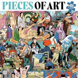 Pieces Of Art A 1000 Piece Jigsaw Puzzle /anglais: A 1000 Piece Art History Puzzle