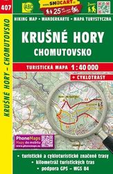 Krušné hory Chomutov/Monts Métallifères – Komotau (randonnée – Carte des roues 1:40.000) (SHOCart Wander – Carte des roues 1:40.000 République tchèque, volume 407)