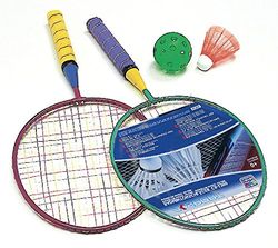 Happy People 74173 Mini Badmintonset voor kinderen, meerkleurig