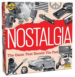 Cheatwell Games Nostalgia Board Game - British Quiz Game With Over 1000 Questions - Covers The 60s To The 90s - For Ages 16+, 3+ Players