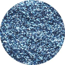 Eulenspiegel 907535 - Glitter organico blu mare, 6 g, biodegradabile, glitter per viso e corpo