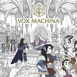 Critical Role: Vox Machina Coloring Book