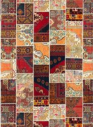MANI TEXTILE TPS_TETRIS_CHA_120 Tappeto, Poliestere, 120 x 180 cm, Caldo